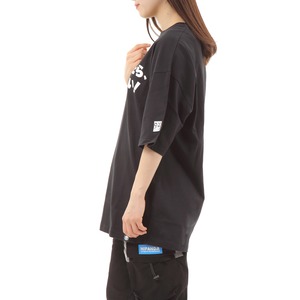 送料無料 【HIPANDA ハイパンダ】レディース Tシャツ WOMEN'S NEKONI NARITAI BIG SIZE SHORT SLEEVED T-SHIRT / WHITE・BLACK