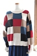 WYTE(ワイト) 26A/W Grid-check knit
