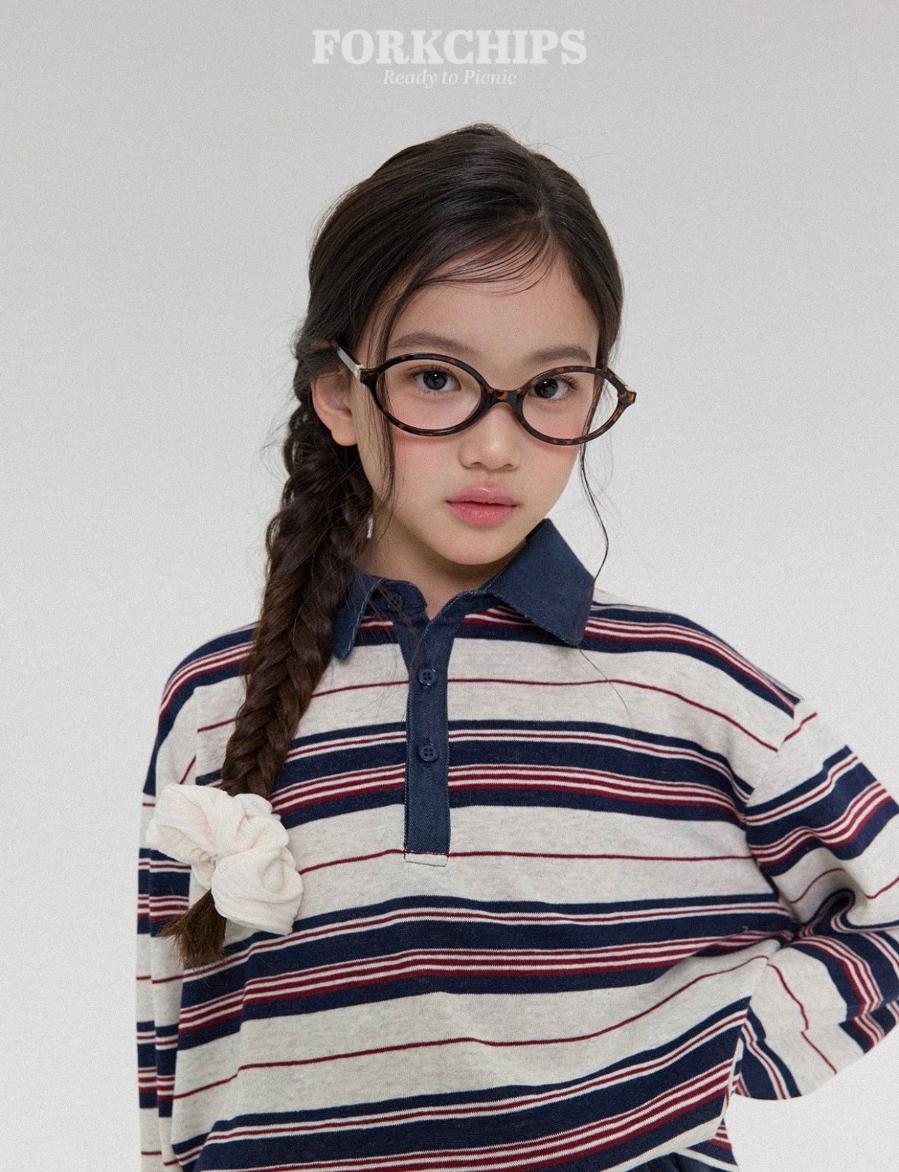 (ケース付）black［即納］ned fit glasses 26spring / FORK CHIPS