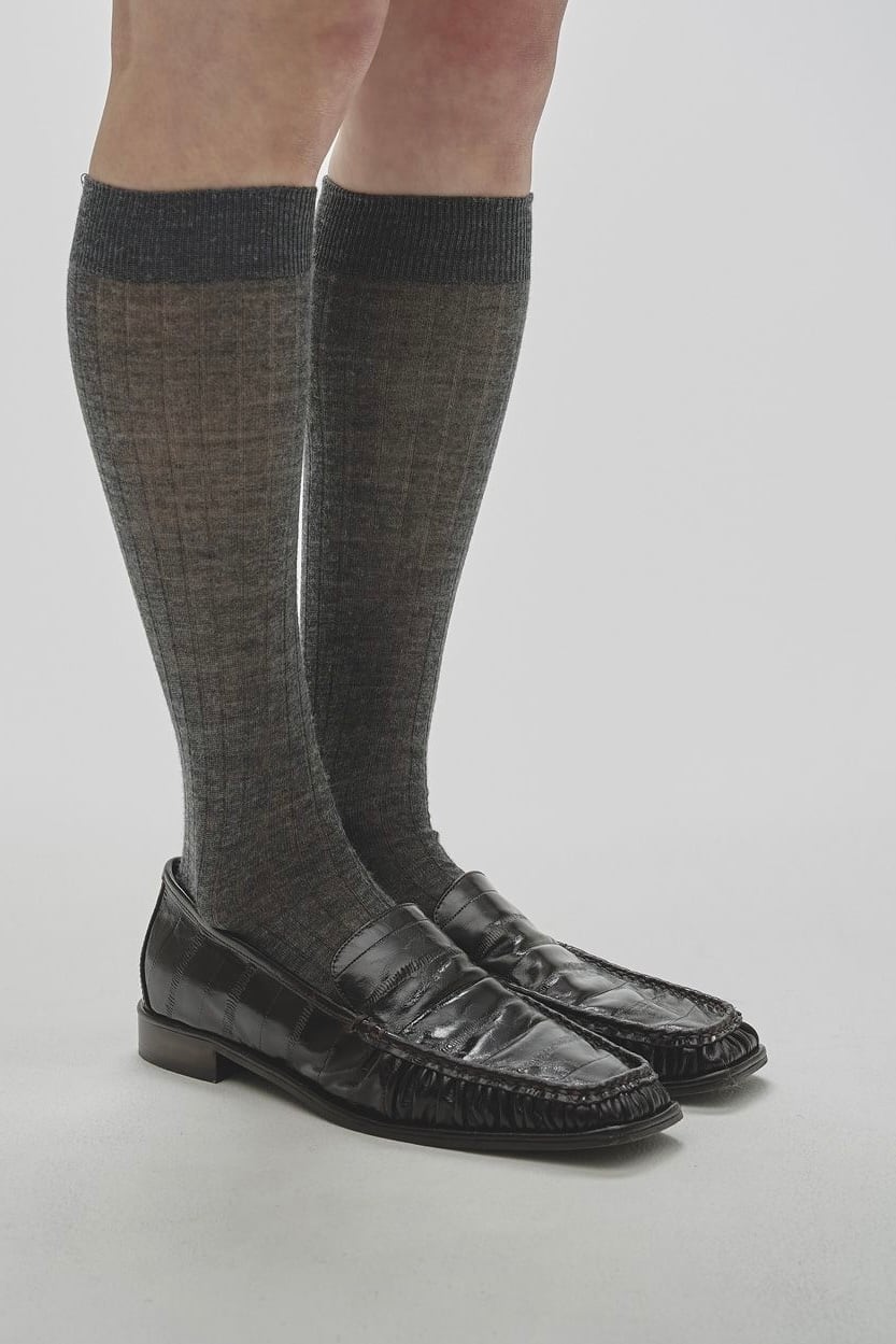 TODAYFUL Squaretoe Gather Loafers スクエアトゥギャザーローファー