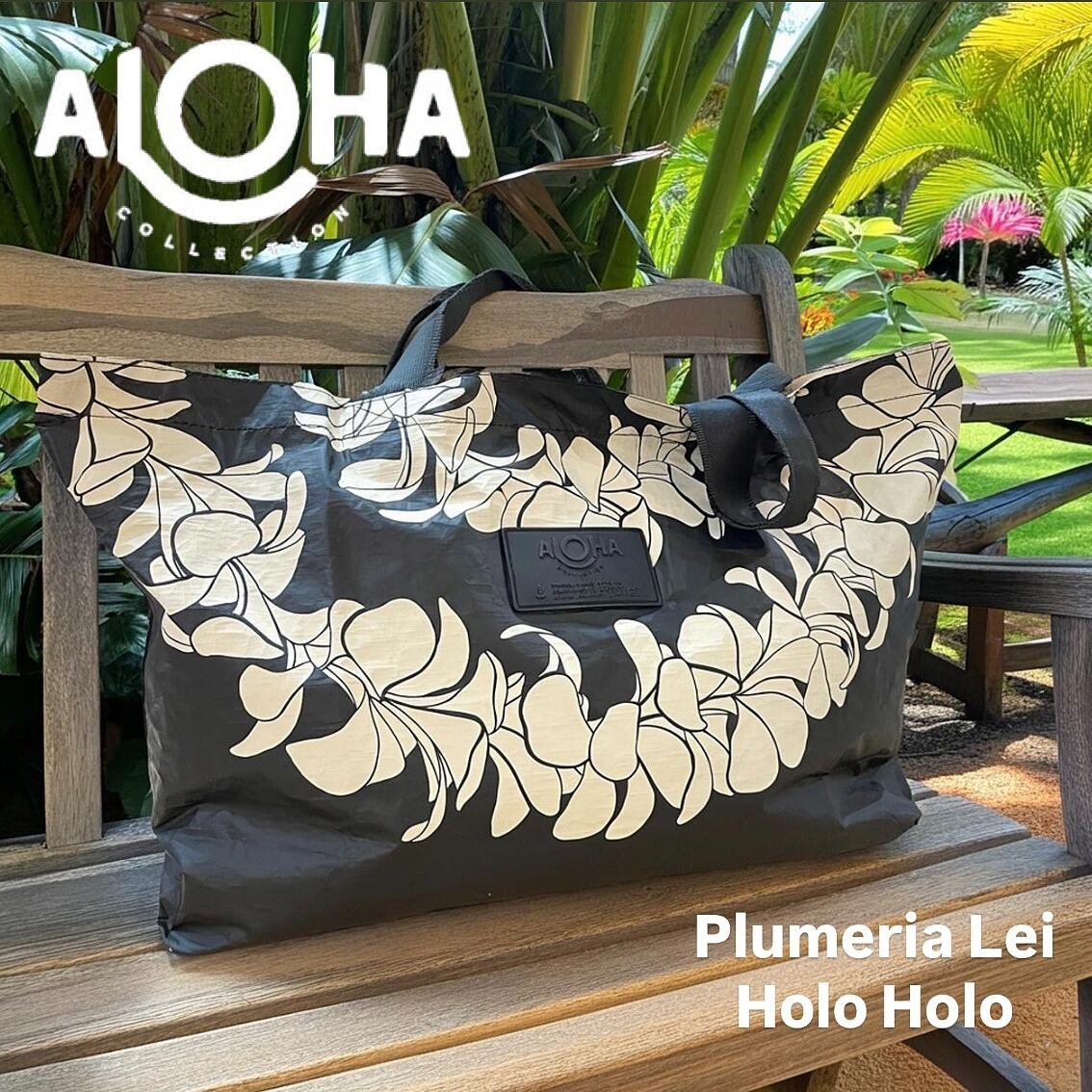 ALOHA COLLECTION】 トートバッグ Plumeria Lei HoloHolo アロハ
