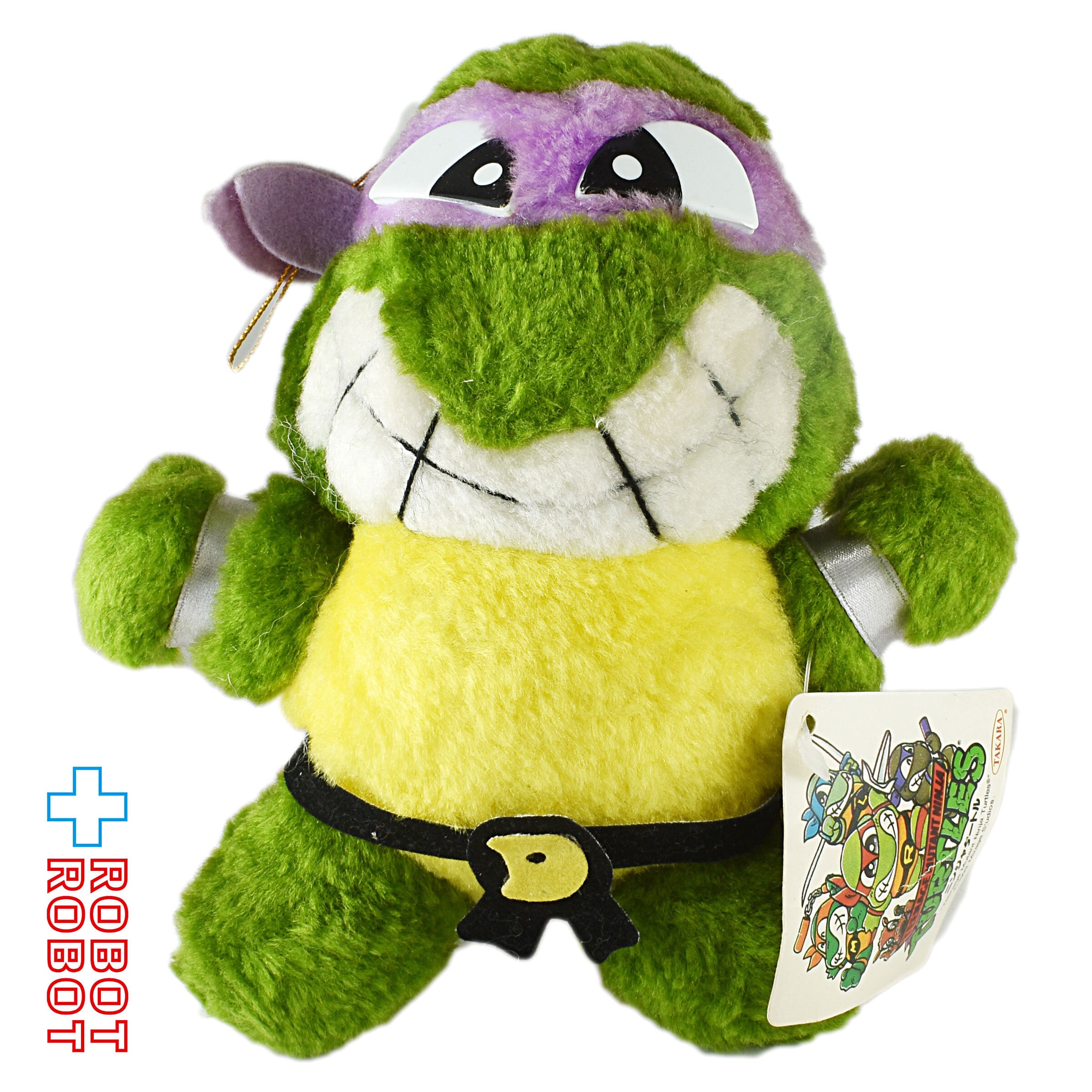 タカラ タートルズ TMNT ドナテロ クレーンペット ぬいぐるみ人形 紙