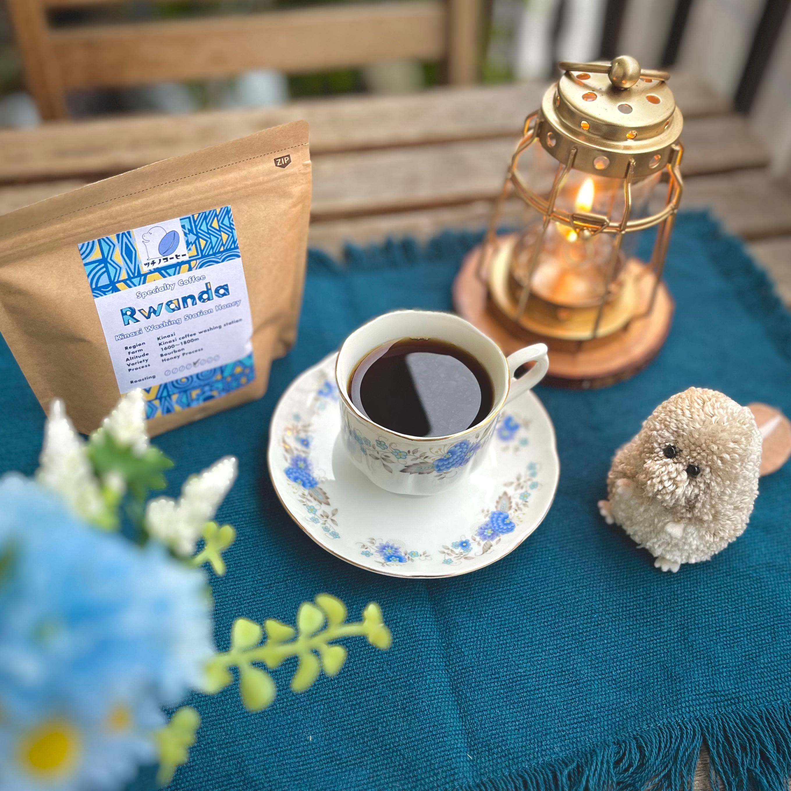 優しい酸味と甘み！コーヒー豆/粉100g【ルワンダ ホワイトトップ