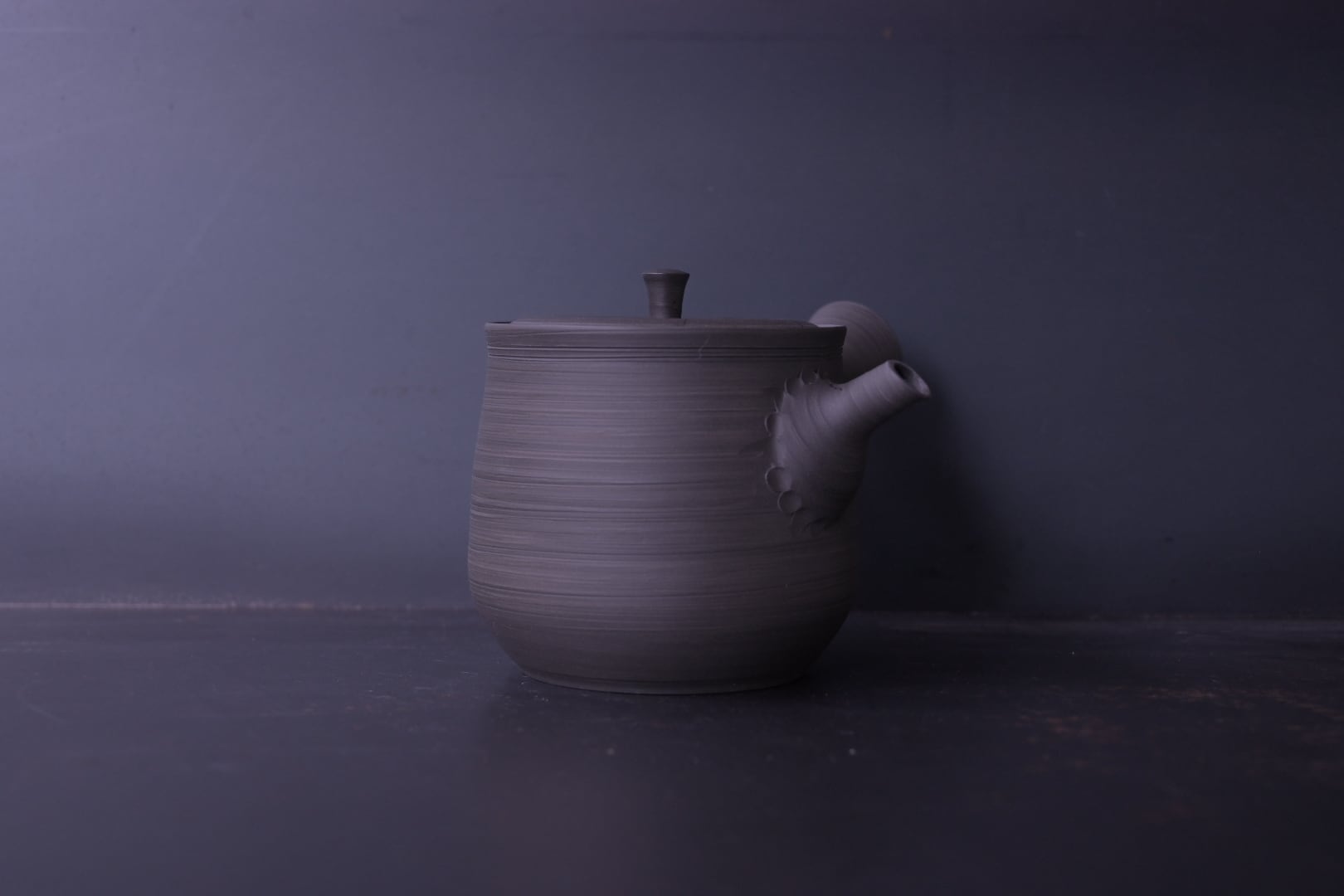 水野博之 黒泥黒藻焼(すじ引)