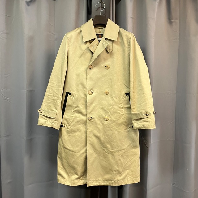 MACKINTOSH  DOUBLE BREASTED COAT ライナー付き 38