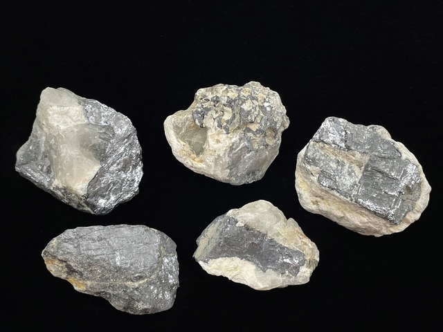 方鉛鉱【ガレナ】5つセット