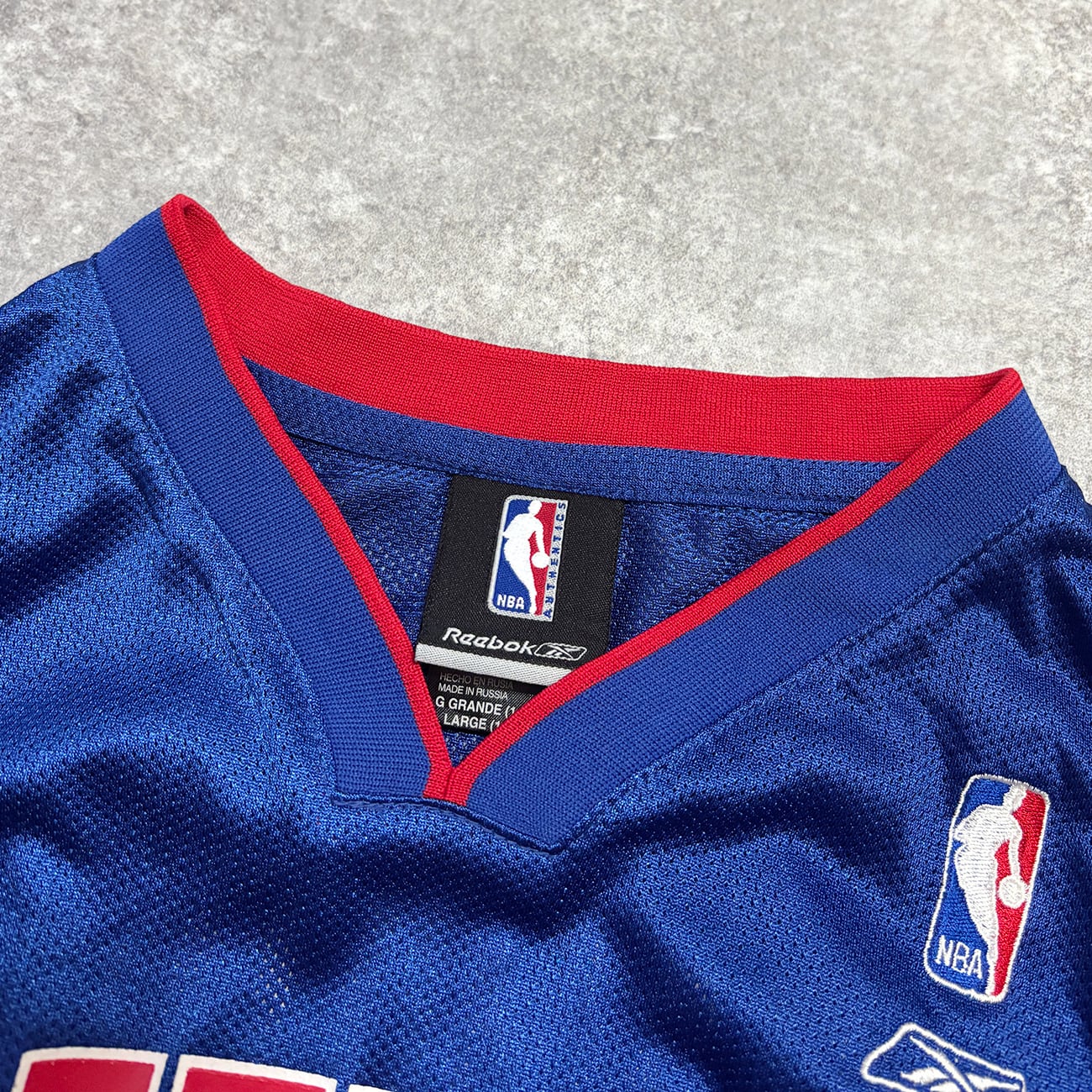 Richard Hamilton 【Detroit Pistons】 Kids Game Shirt. Reebok | am3
