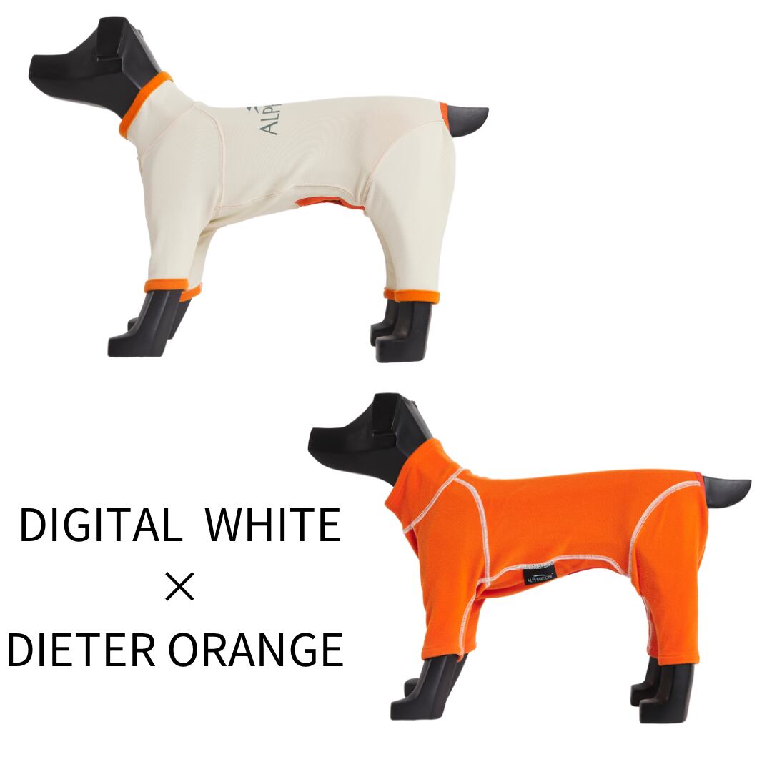 ALPHAICON ホットドッグガード WHITE × ORANGE XL ALPHAICON ホット