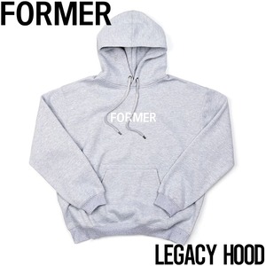 プルオーバーパーカー フーディ FORMER フォーマー LEGACY HOOD FFL-23104 GREY MARLEL