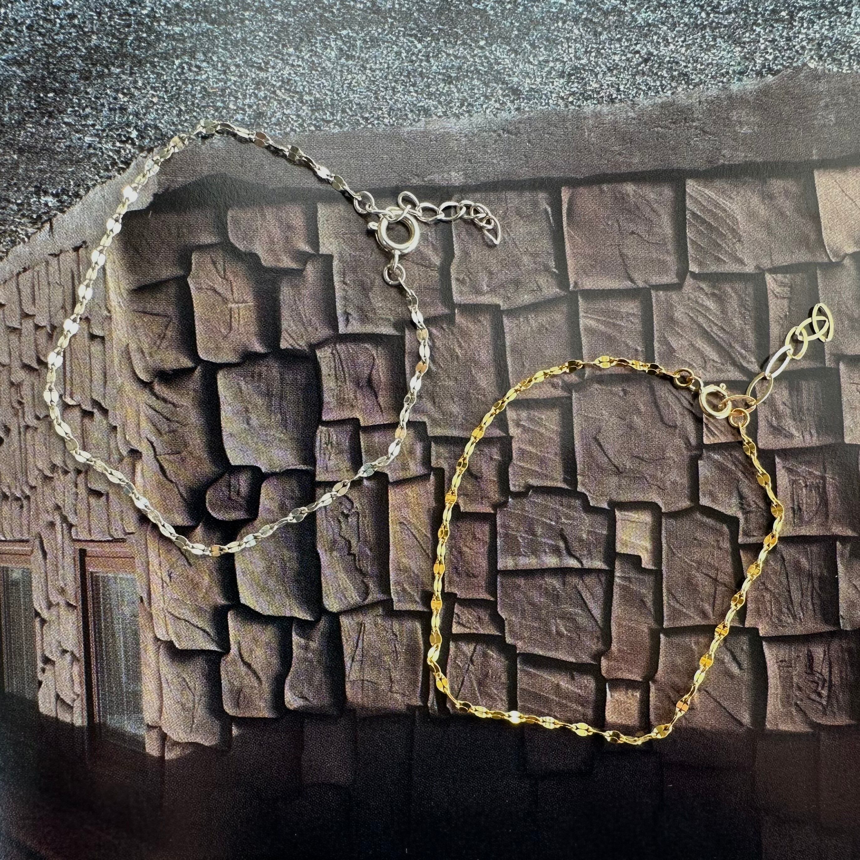 クローバーチェーン ブレスレット【14金GF・SV925】 | Kazaru-Kazaru