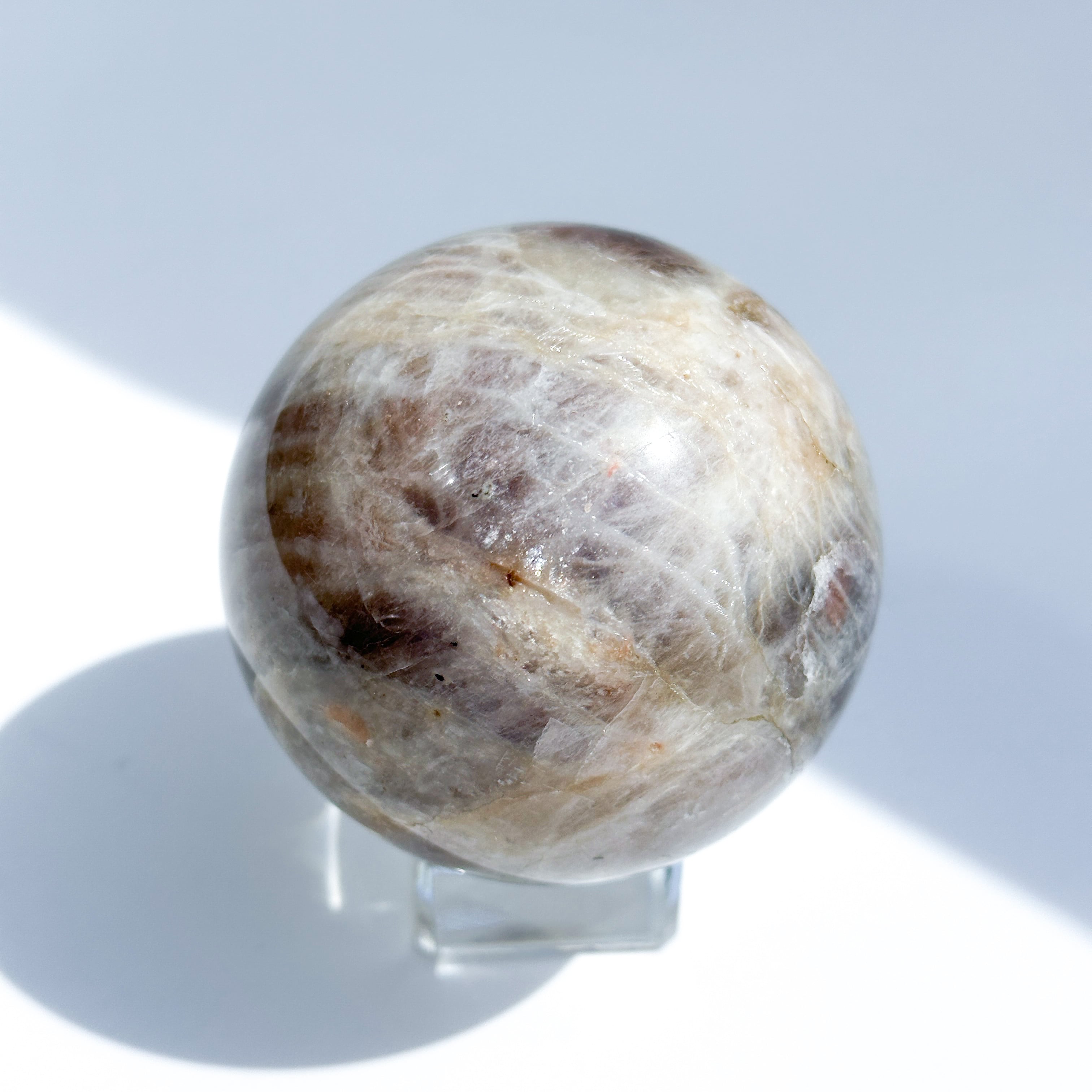 サン＆ムーンストーン スフィア（丸玉）33◇Sun & Moon Stone Sphere