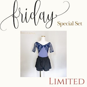 Friday Special レオタード+ショートパンツセット (限定商品)