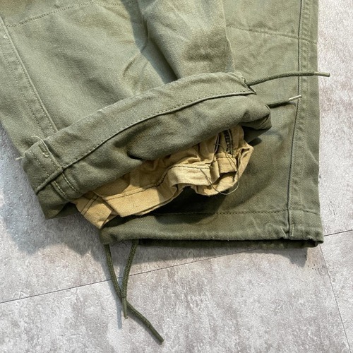 60s フランス軍 実物 M-64 フィールドパンツ 92C w35 詳細写真5