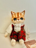 「おしゃれな坊ちゃん」　ねこ　ドール　ねこビスク