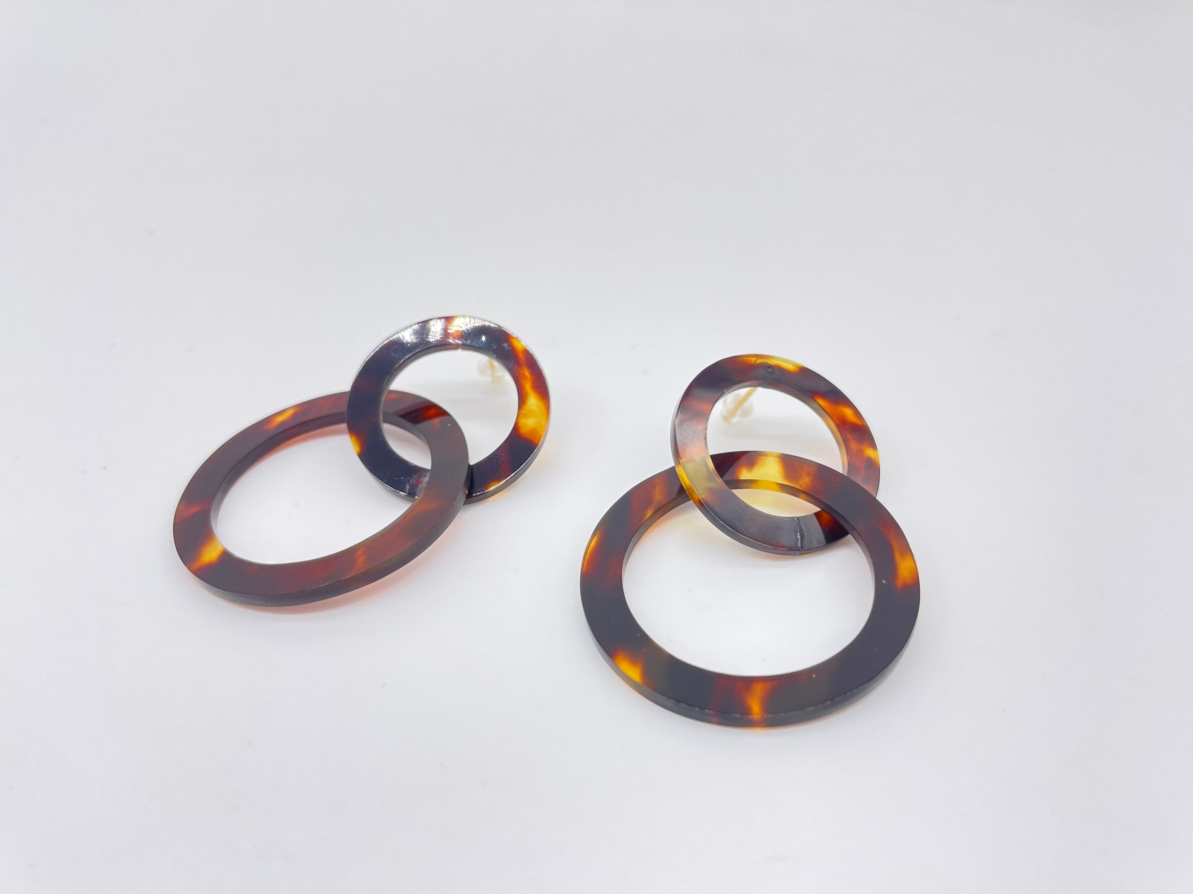 ♡べっ甲ブレスレット♡ピアスのセット 【公式通販】