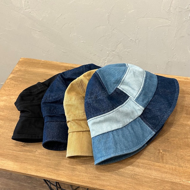 PATCHWORK BUCKET HAT