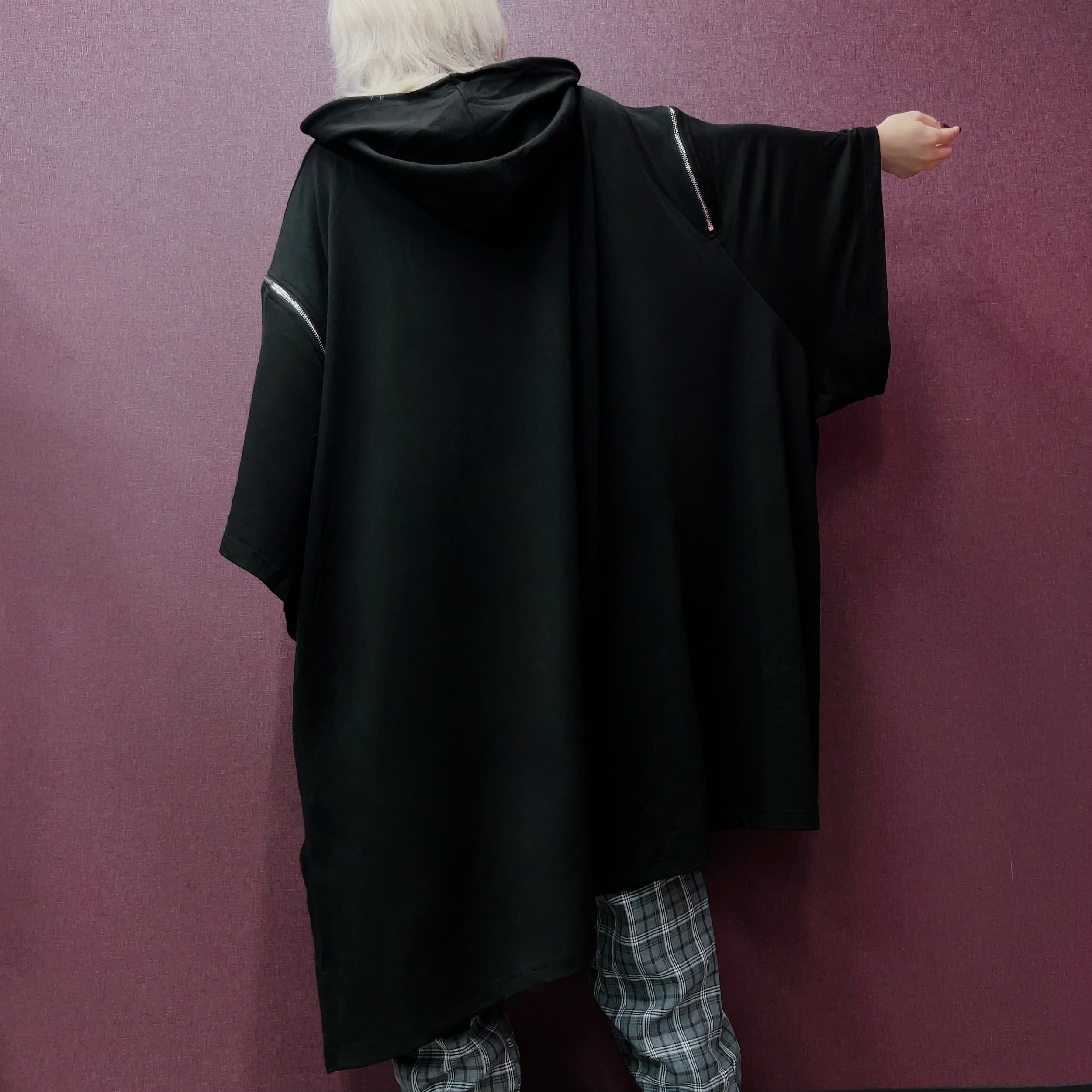 ポンチョ風SUPER OVER SIZE 2WAY ZIP OUTER | NIER CLOTHING