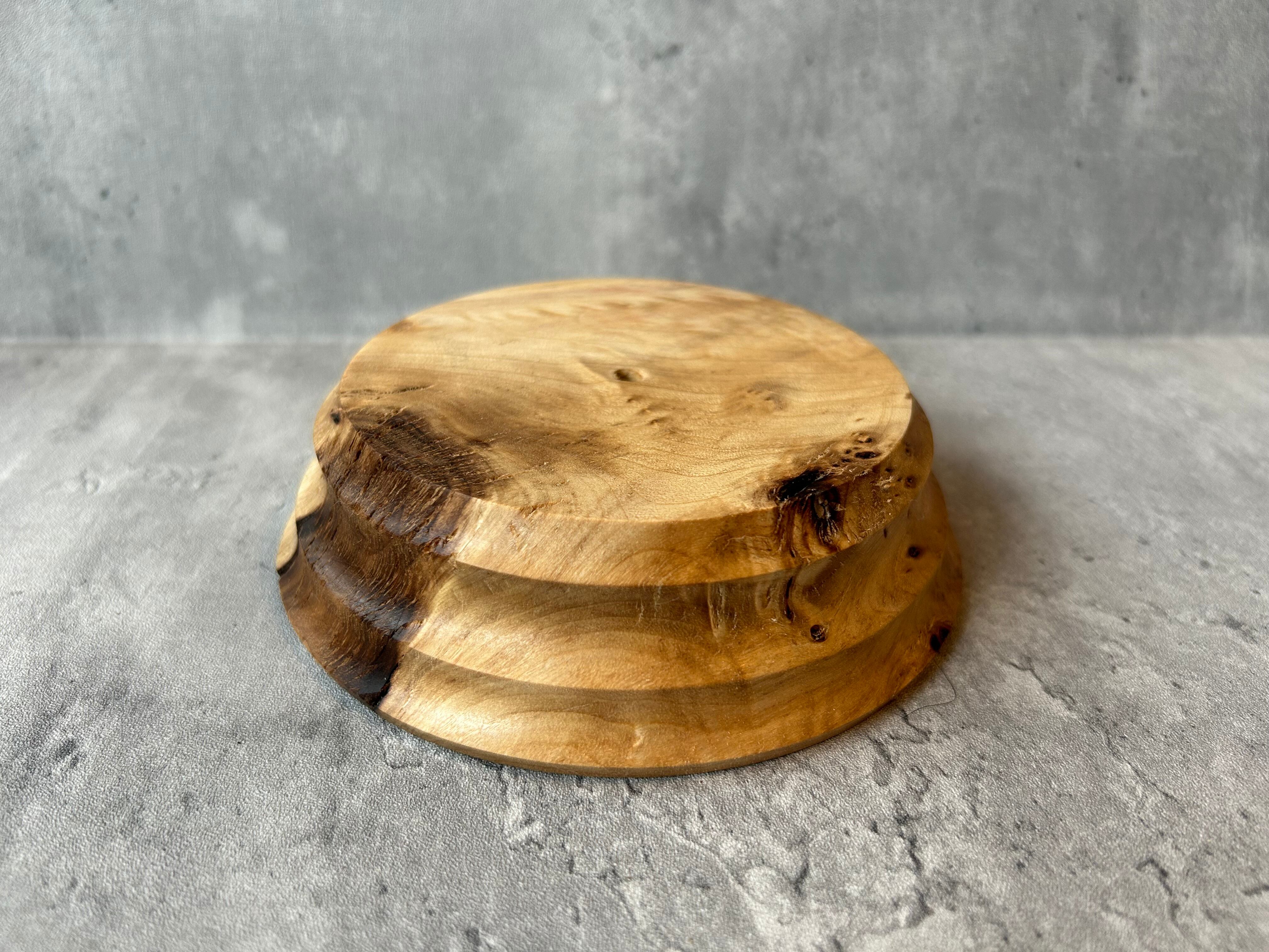 BASE WOOD DESIGN OD缶 ランタン 台座 花台 ポプラ×レジン③ BASE WOOD DESIGN