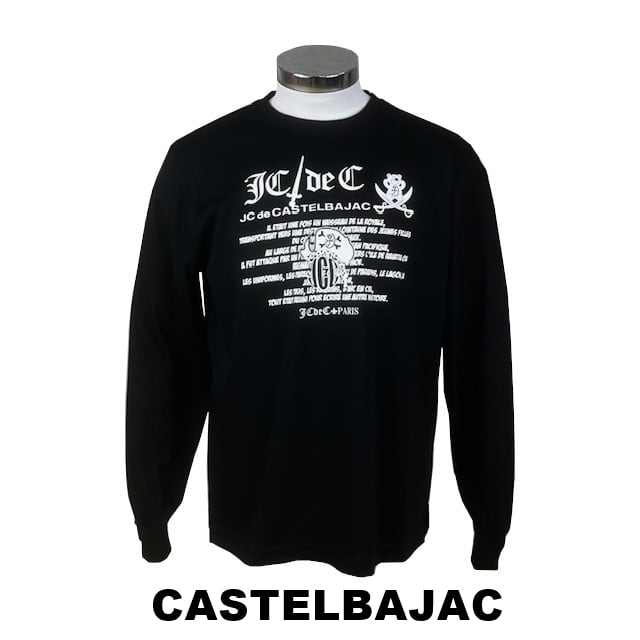 カステルバジャック CASTELBAJAC 海賊プリント長袖Tシャツ 7216171111
