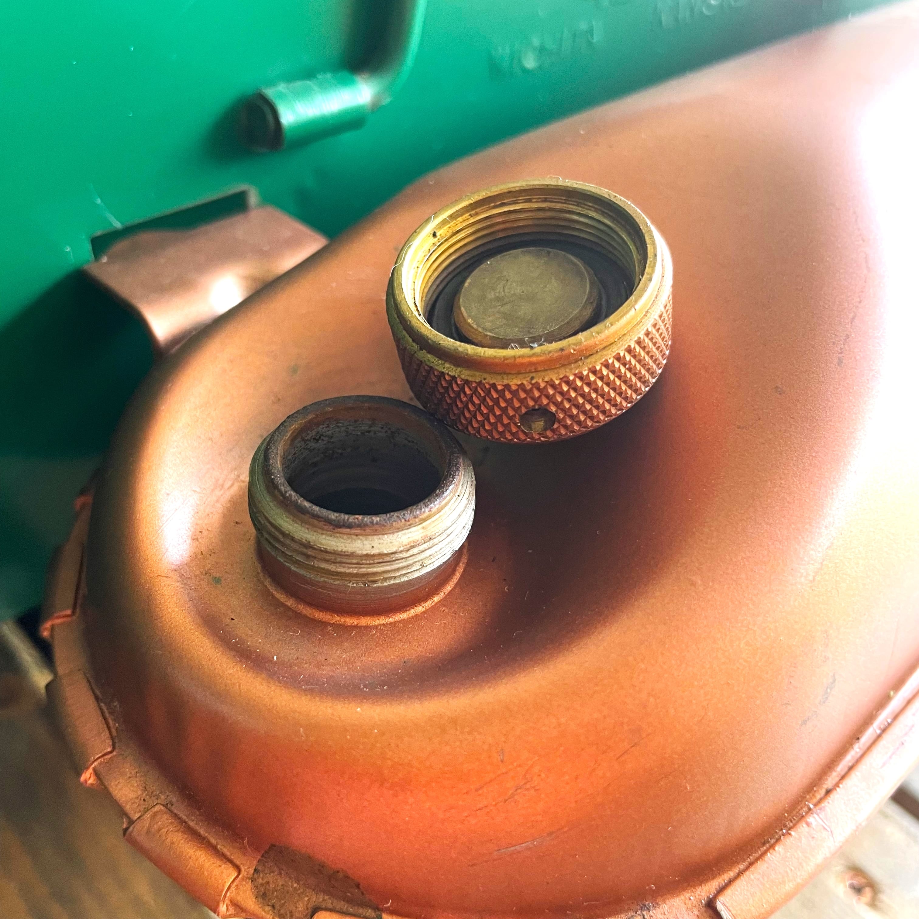 コールマン 425B 前期 ツーバーナー コッパ―タンク コンパクト