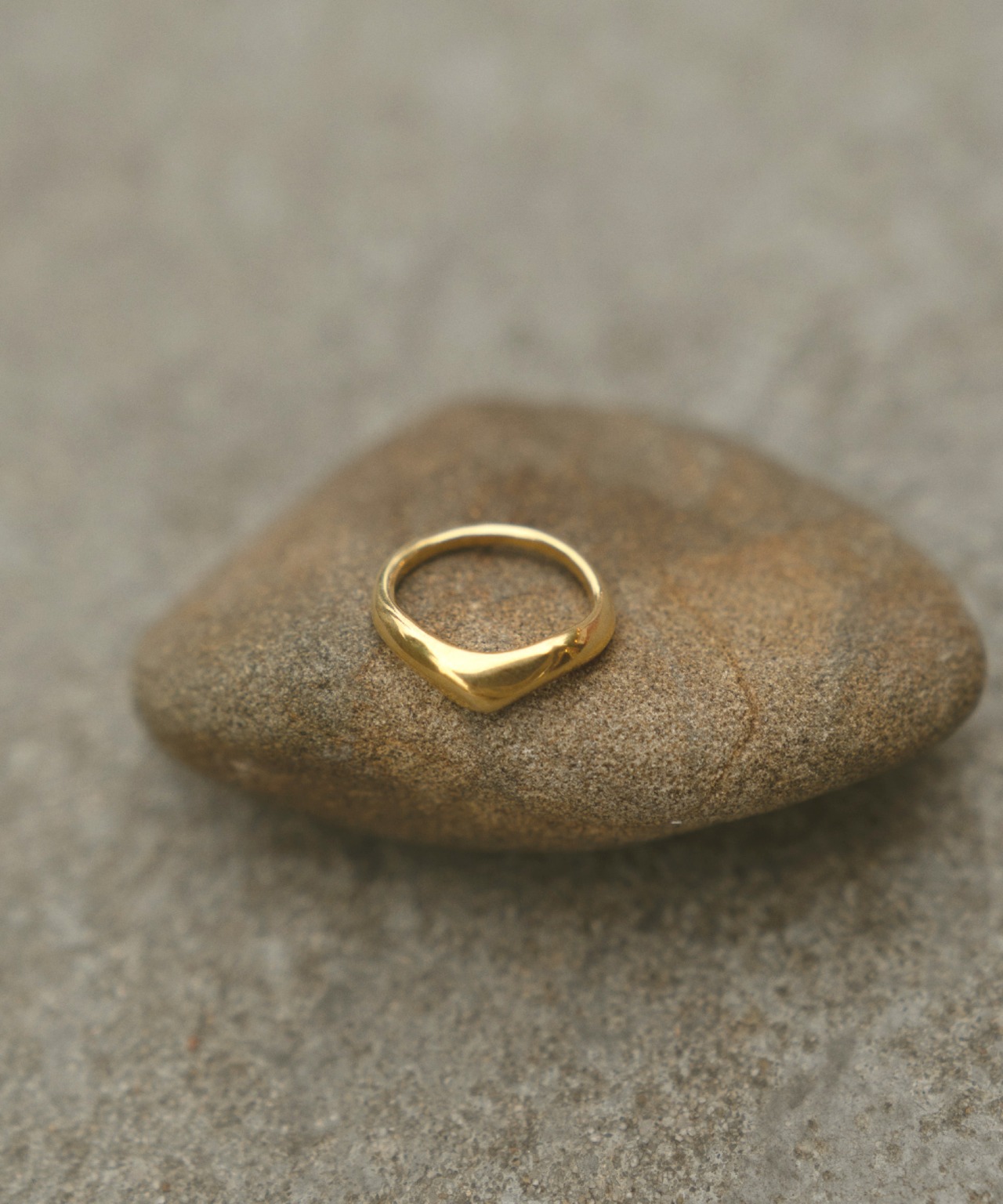 Chélier |  melt ring (gold) _ s925