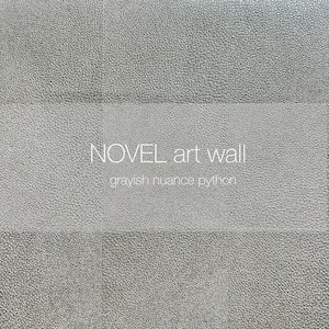 [ BASE限定販売 ] NOVEL art wall (grayish nuance python)