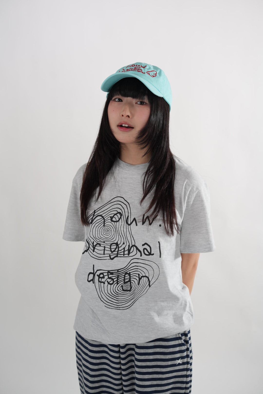 トップス nouw. Doodle T-shirts gray Doodle