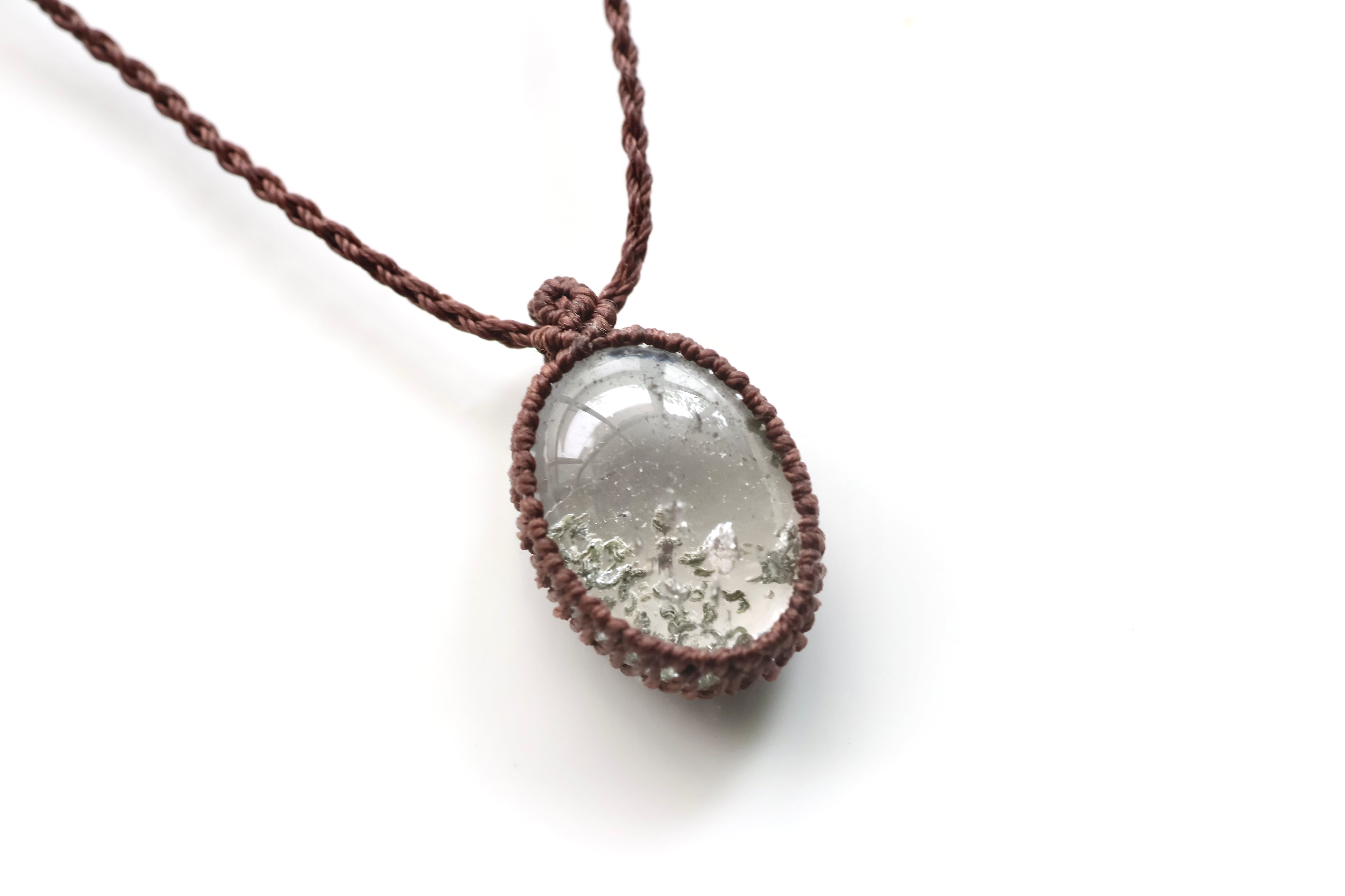 ヒマラヤ水晶ネックレス ガネーシュヒマール産 | 石垣島の夜光貝