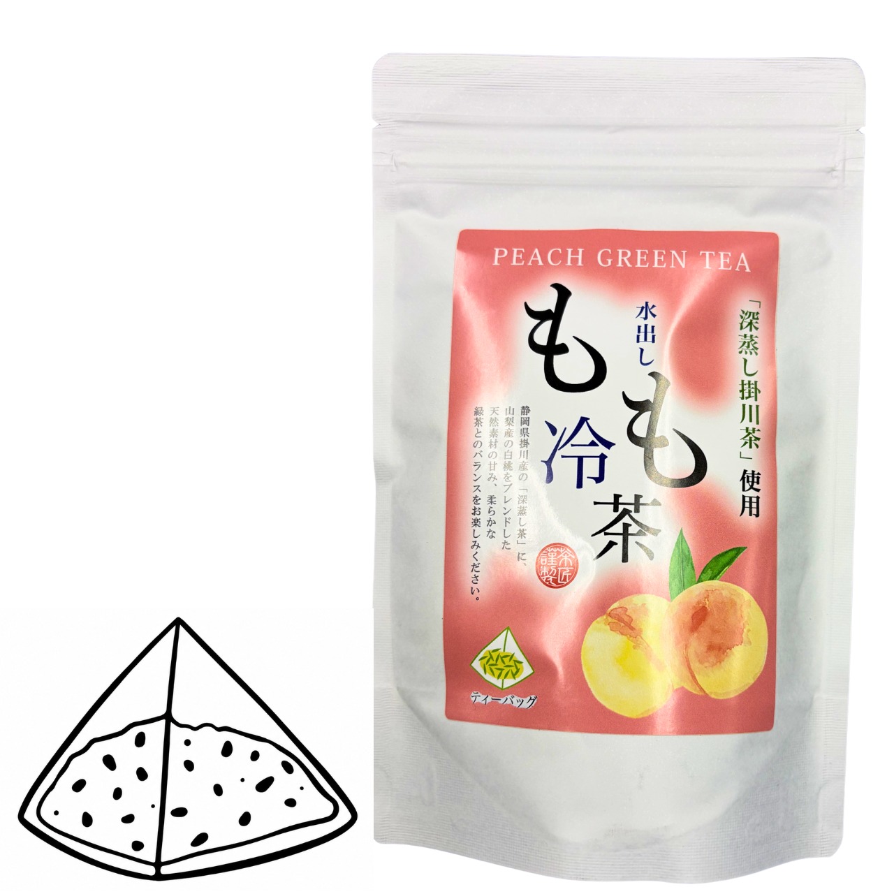 水出し もも冷茶 ティーバッグ 4g×10個入り