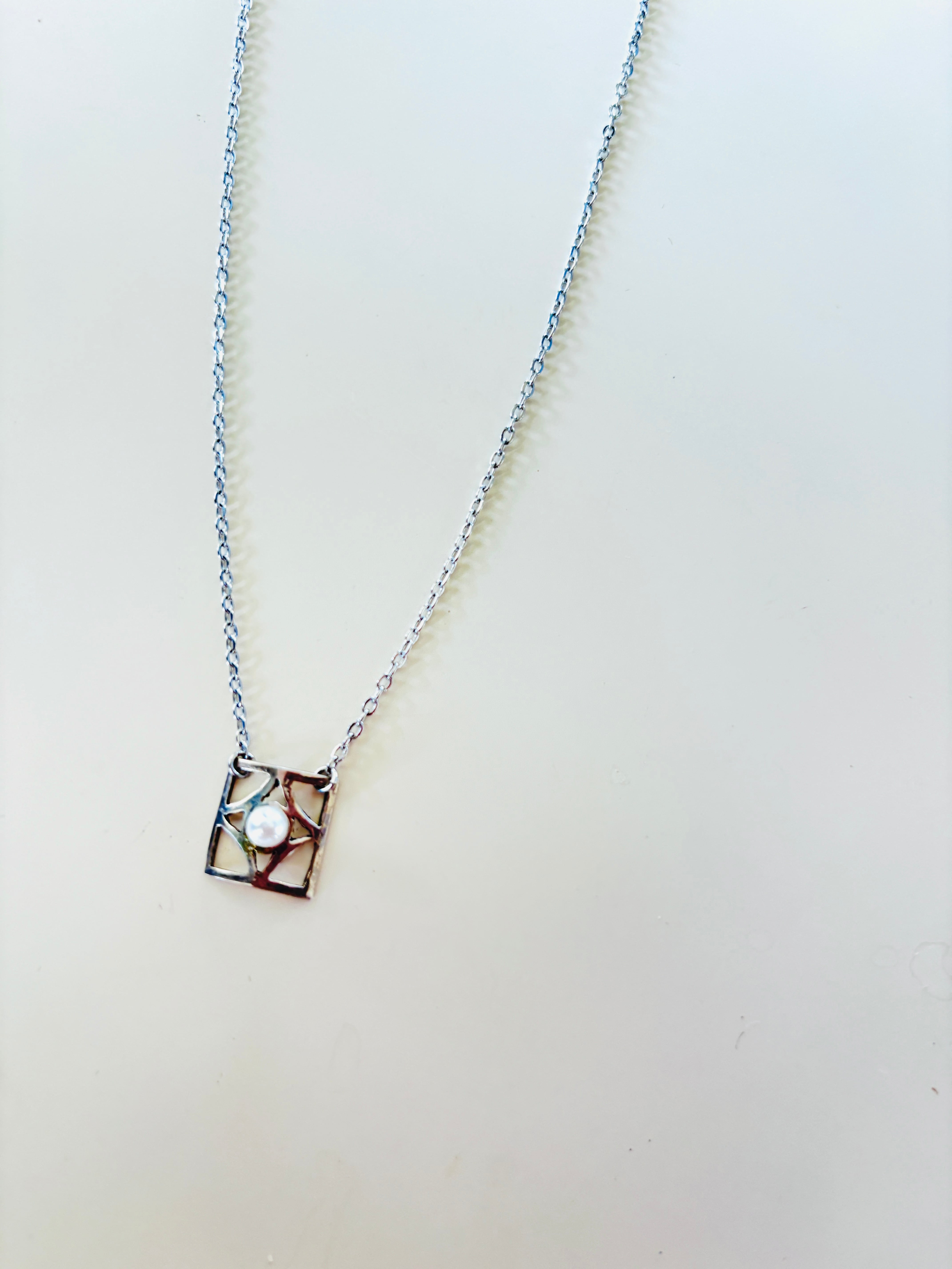 花ブロックネックレス・KAFU