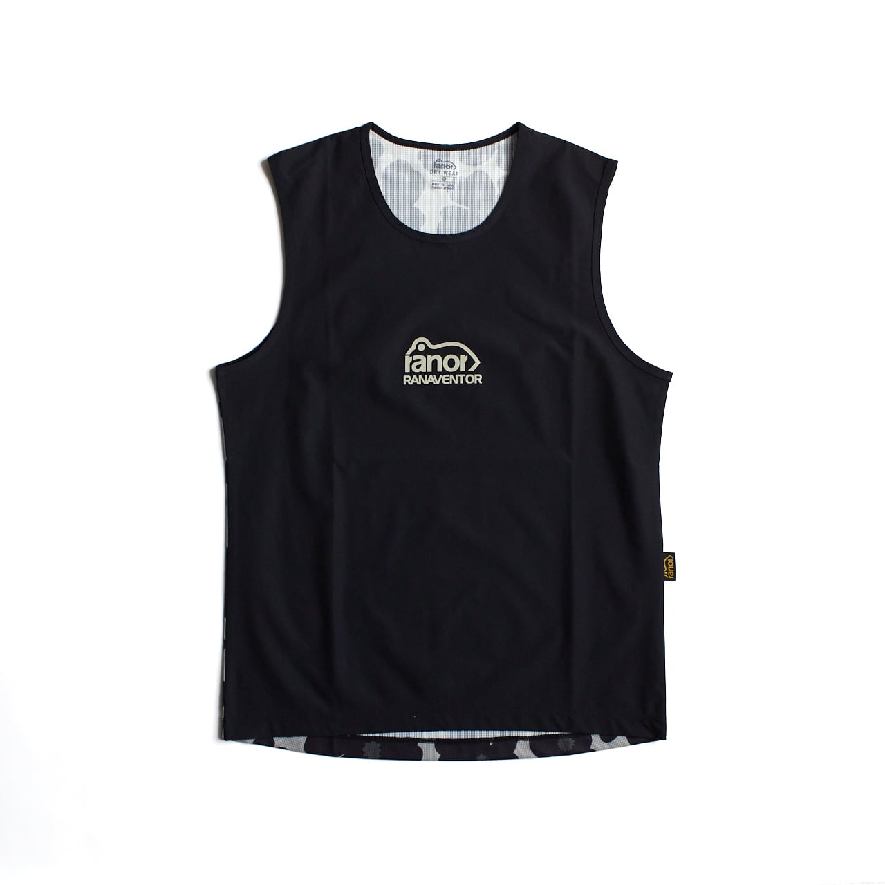 ranor(ラナー)FLOWER NOSLEEVE -BEIGE メンズレディーススリーブレス