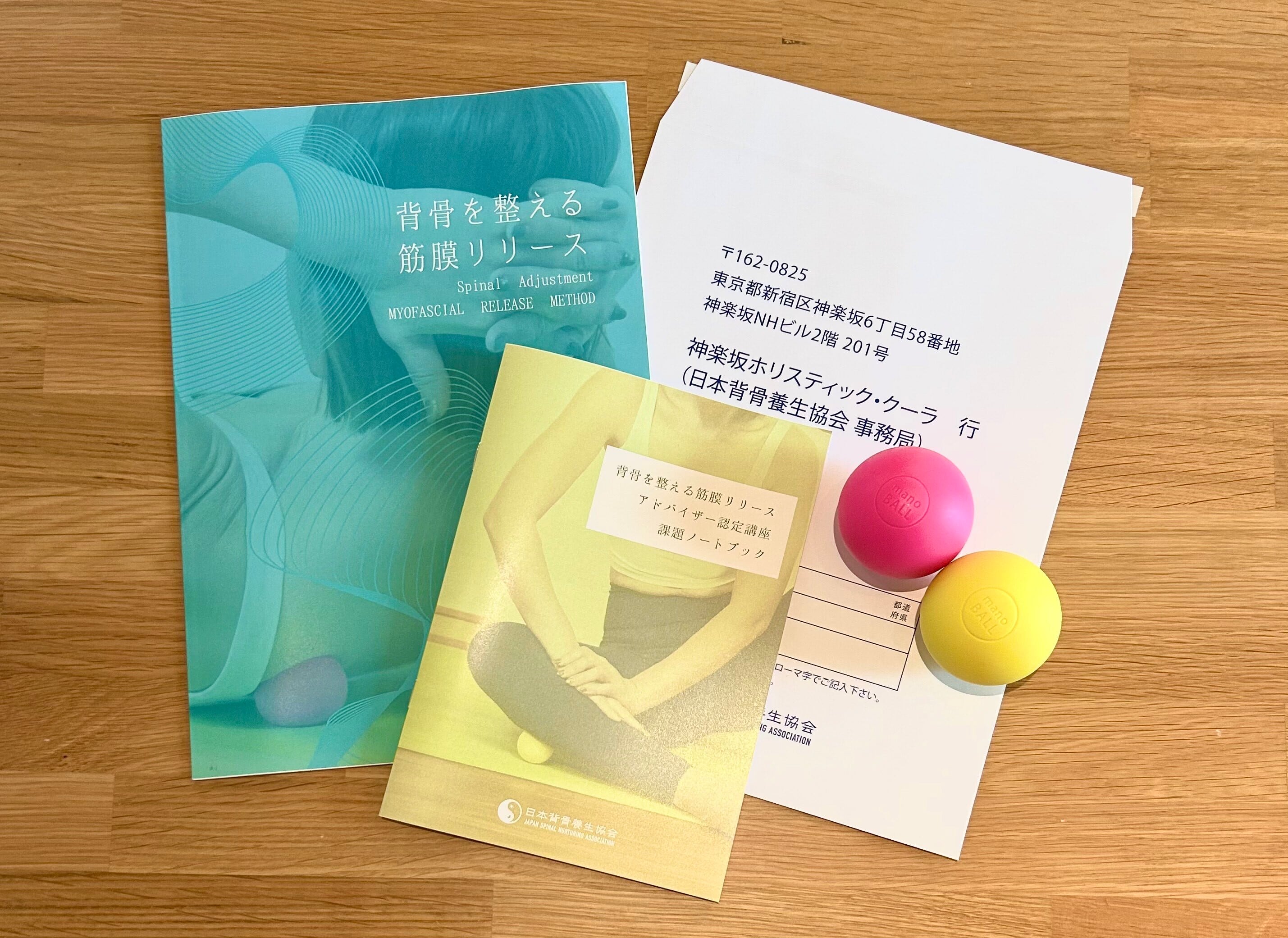 筋膜リリースアドバイザー資格認定講座（mano BALL有り） | HOLISTIC