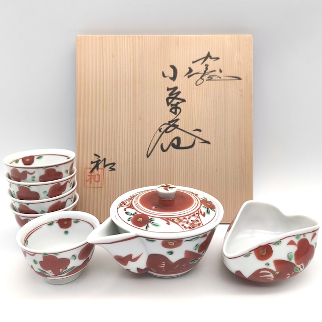 九谷焼・和・小茶器揃・煎茶道具・No.251020-46・梱包サイズ80