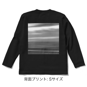 [SHIGEKIMARUYAMA PHOTO]  Long sleeve t-shirt (背面プリント) - MATAMA monochrome