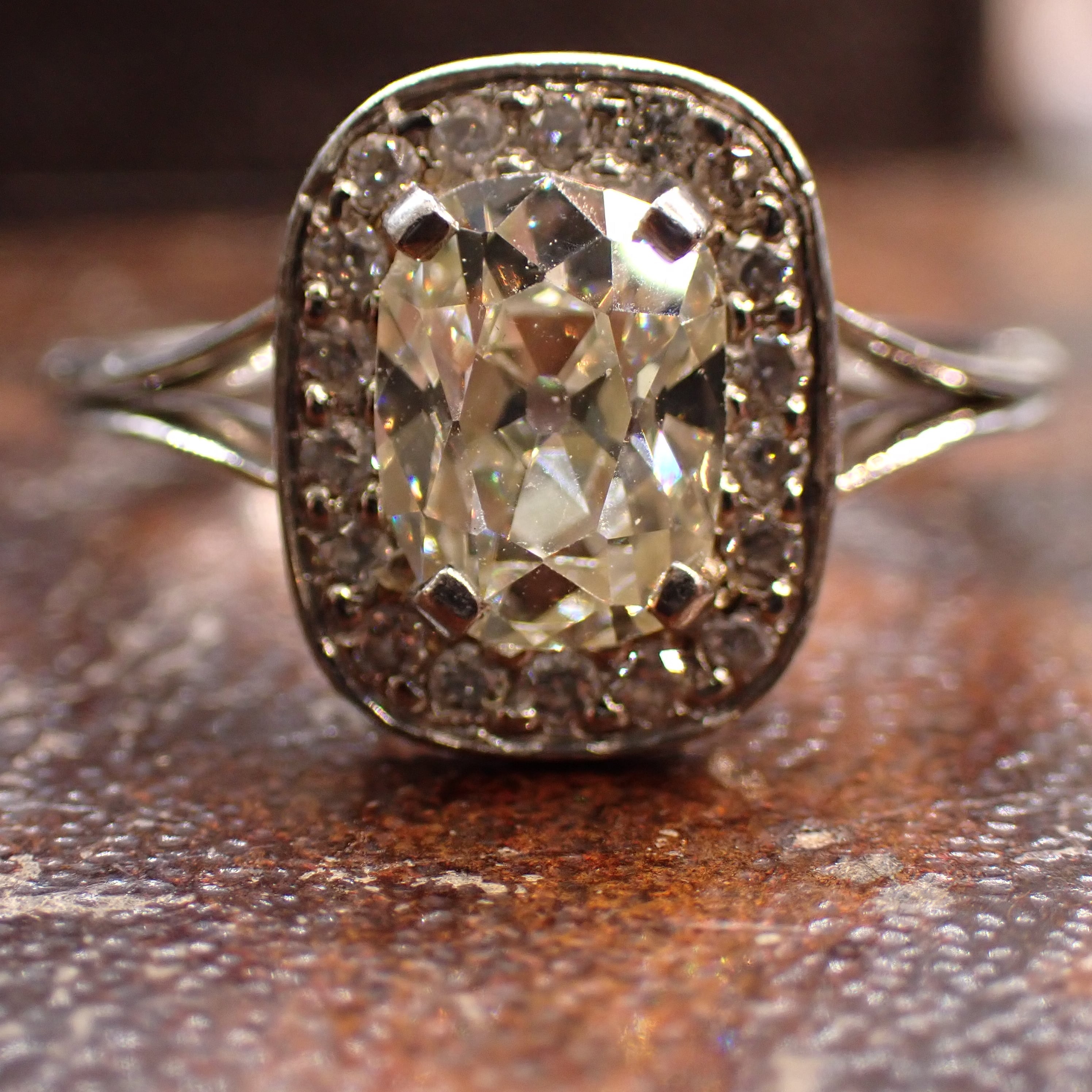 ダイヤモンド | アンティークジュエリー デイジーリング ☆DaisyRing☆