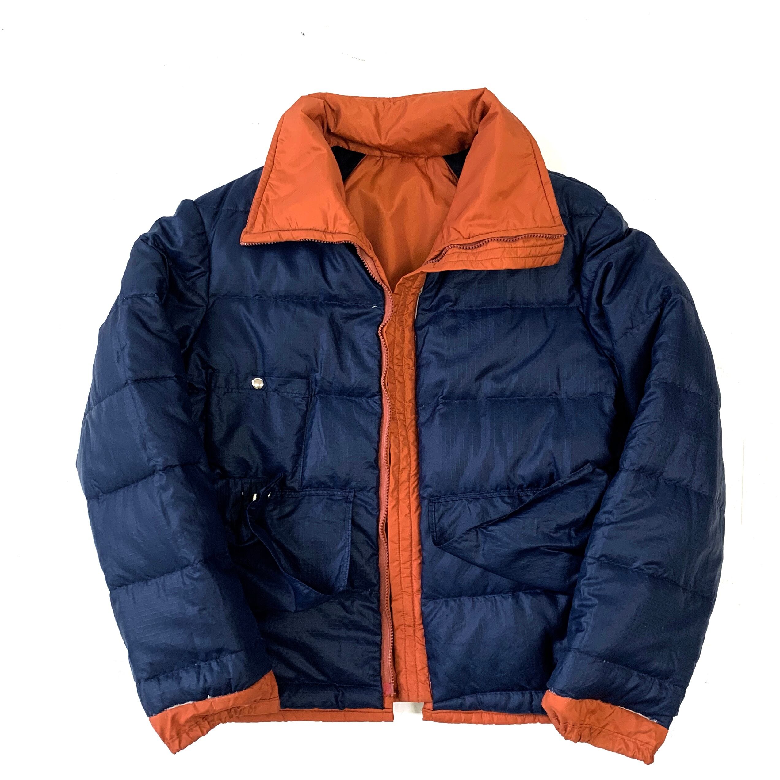 1970's frostline kit down jacket オレンジ ダウン スキージャケット