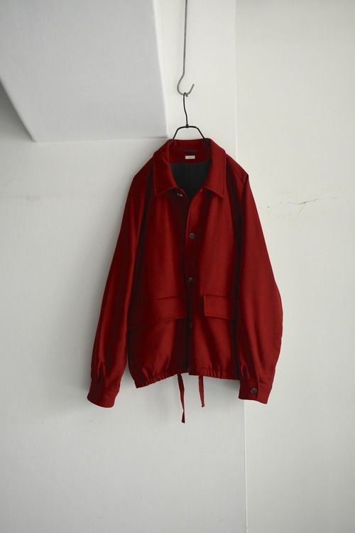 A.PRESSE / Light Weight Cashmere Blouson (RED)