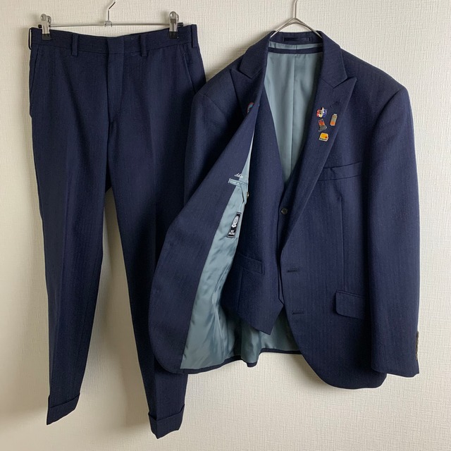 ~"set up suit" three piece~