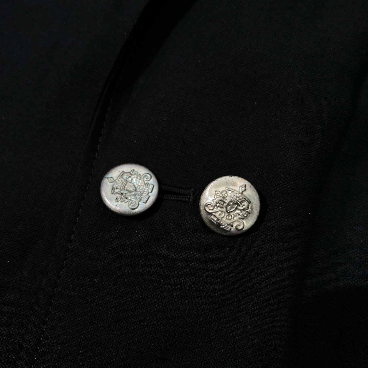 beautiful people ビューティフルピープル リネン混 サマー ダブル テーラードジャケット /ブラック/entertainment