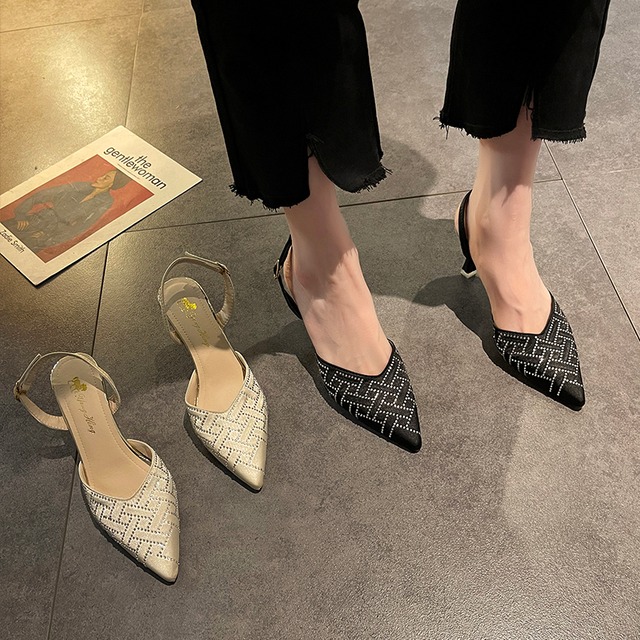 サンダルスタイルサマーヒール ハイヒール 靴 シューズ 夏物 部族の婦人靴94824031161