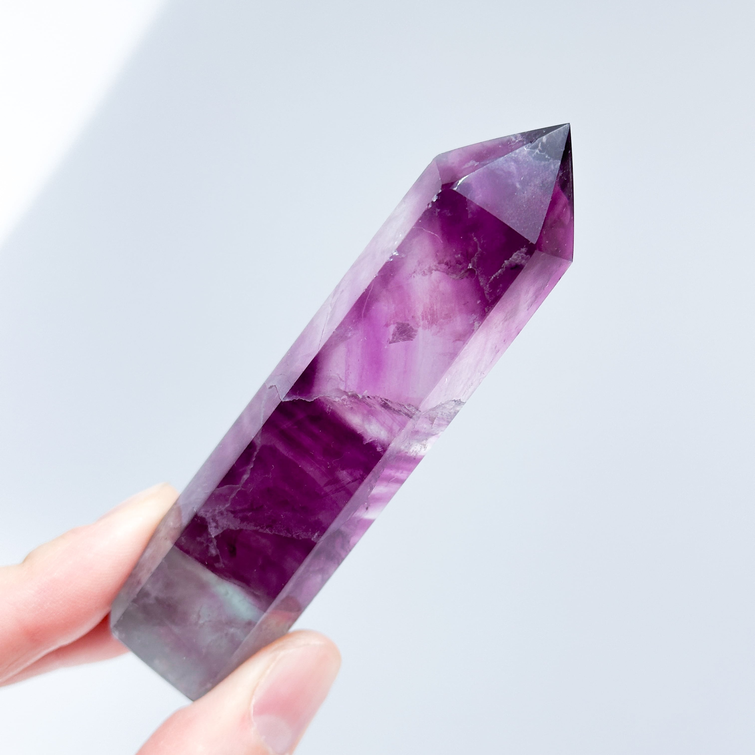 レインボーフローライト タワー22◇ Rainbow Fluorite ◇天然石・鉱物