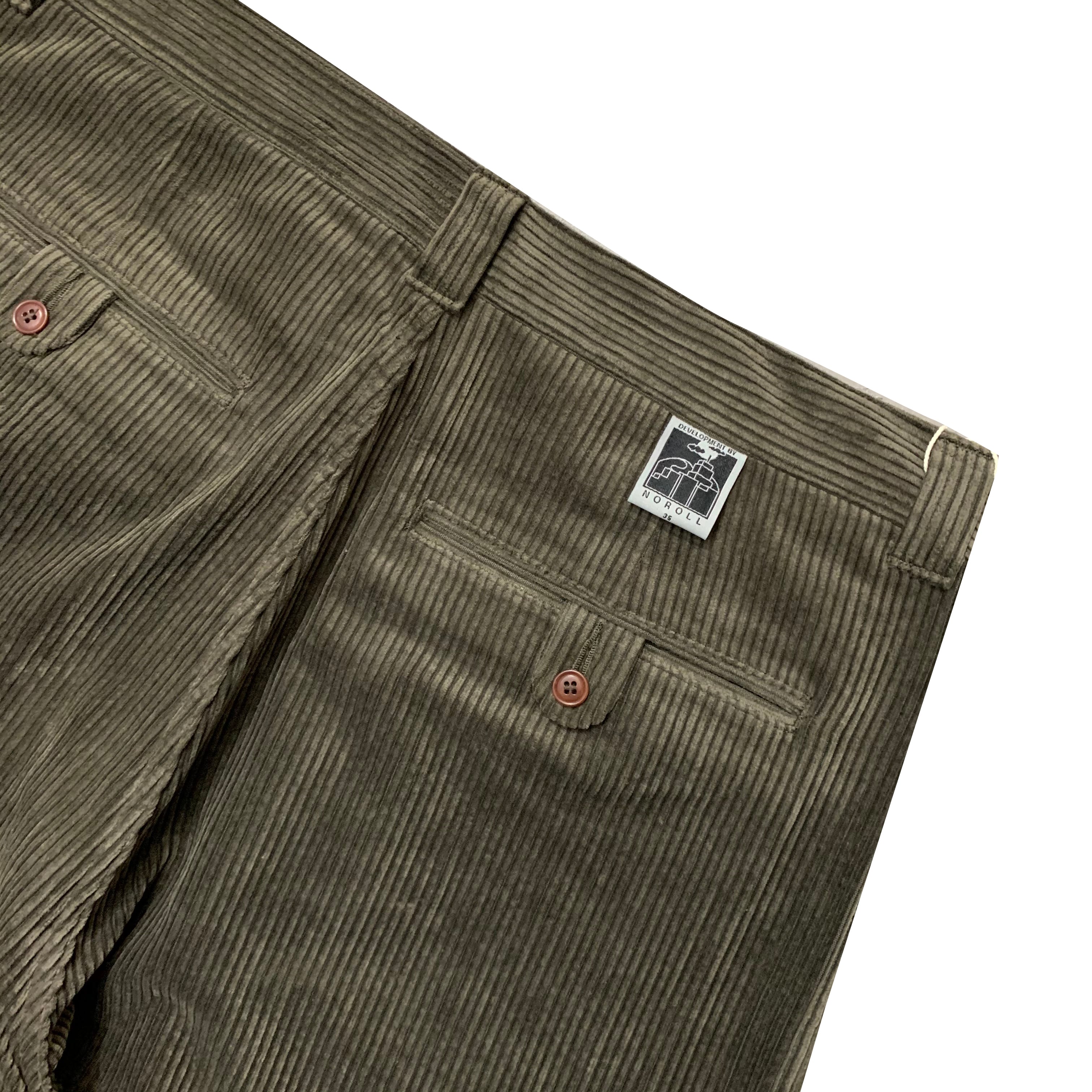 noroll パンツ NOROLL / THICKWALK CORDS PANTS -OLIVE- | THE NEWAGE CLUB