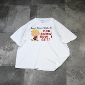 Calvin & Hobbes humor print tee