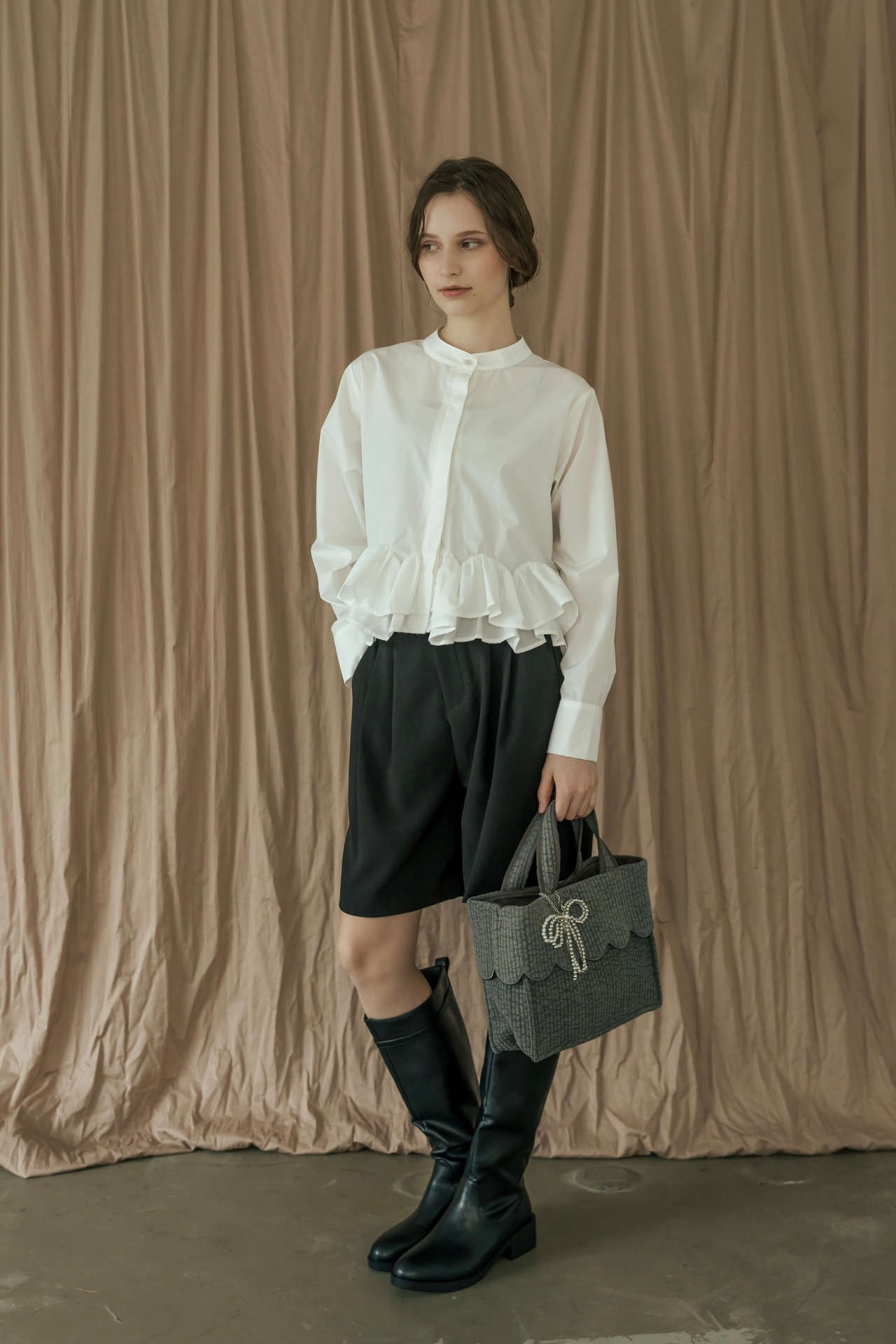 予約【Square Tote】Scallop Small