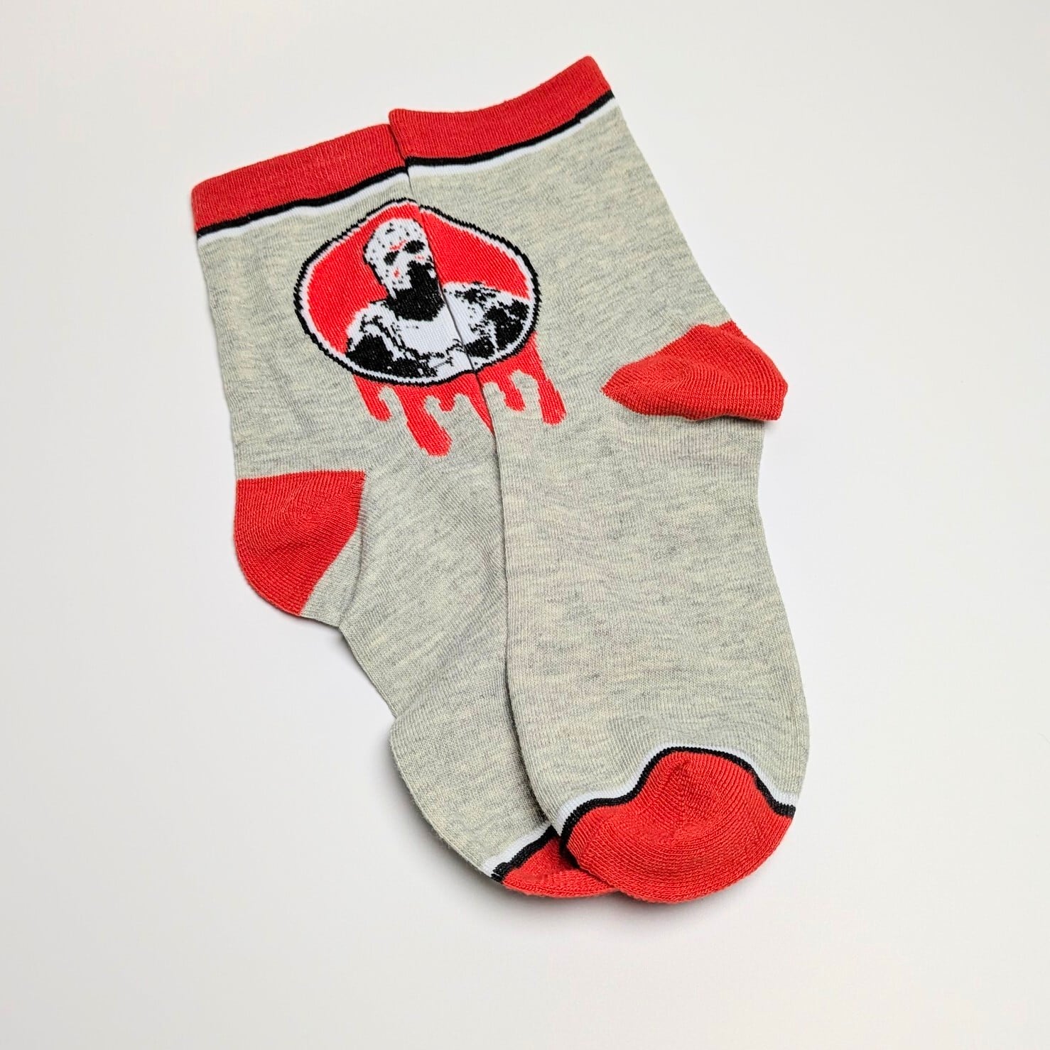 【 crew socks / クルーソックス 】【E】『 HORROR MOVIE Character Socks 5P SET 』ホラー映画キャラソックス5足セット 〚アメリカン雑貨 アメトイ〛