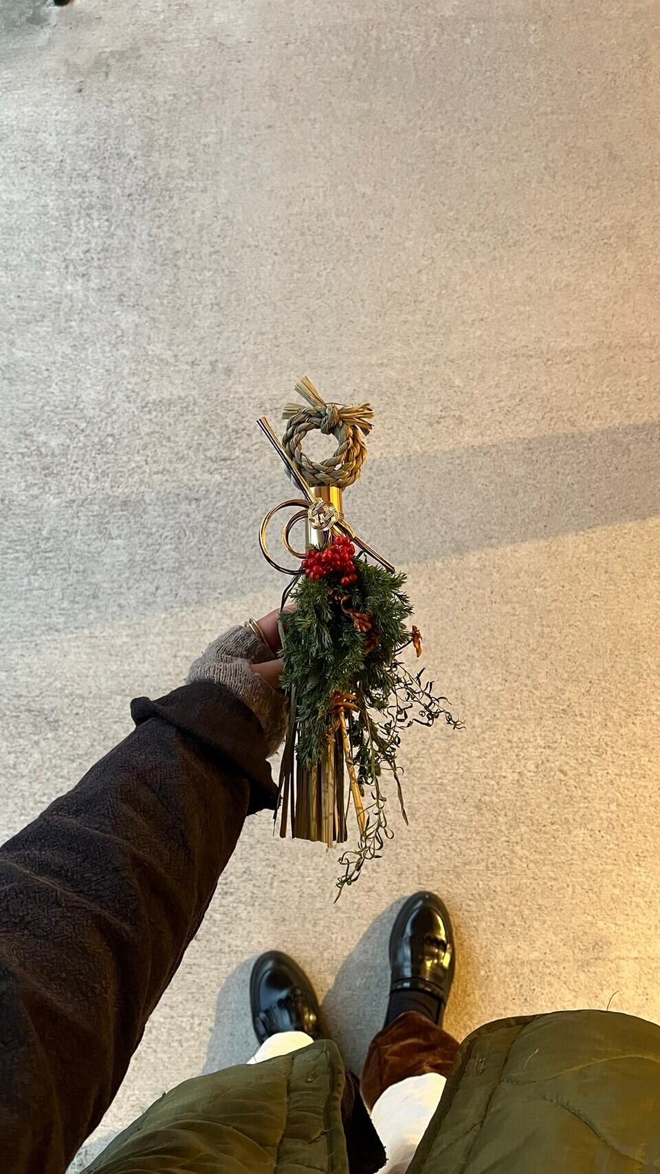 ドライフラワースワッグ横型 M【Dried Flowers swag M】 | merry_go_round