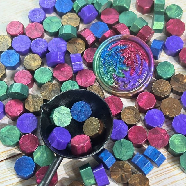 【オクタゴン型】【5種ミックス】ブロッサムパーティ【約100粒】＃SWB−BP