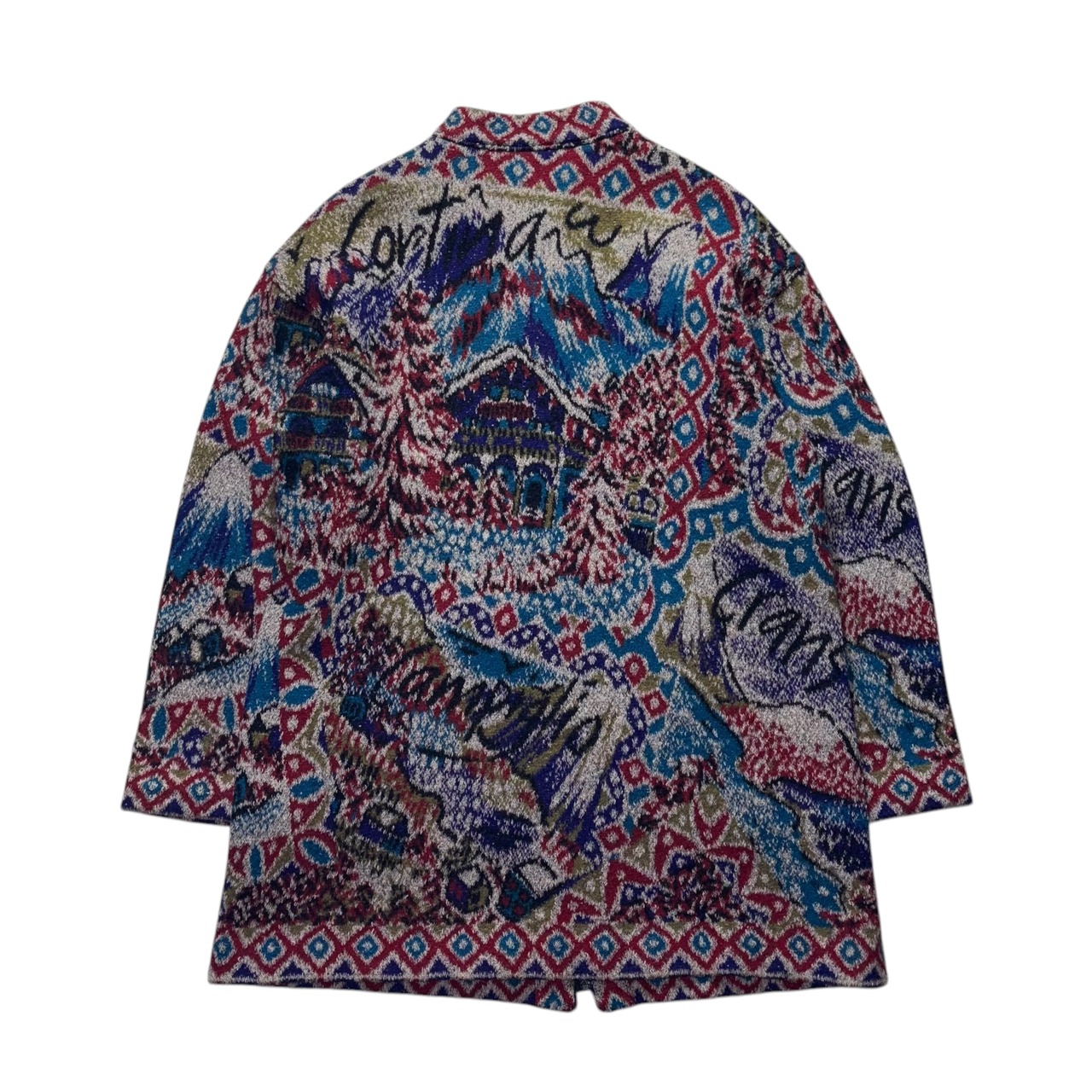 vintage MISSONI full zip knit jacket