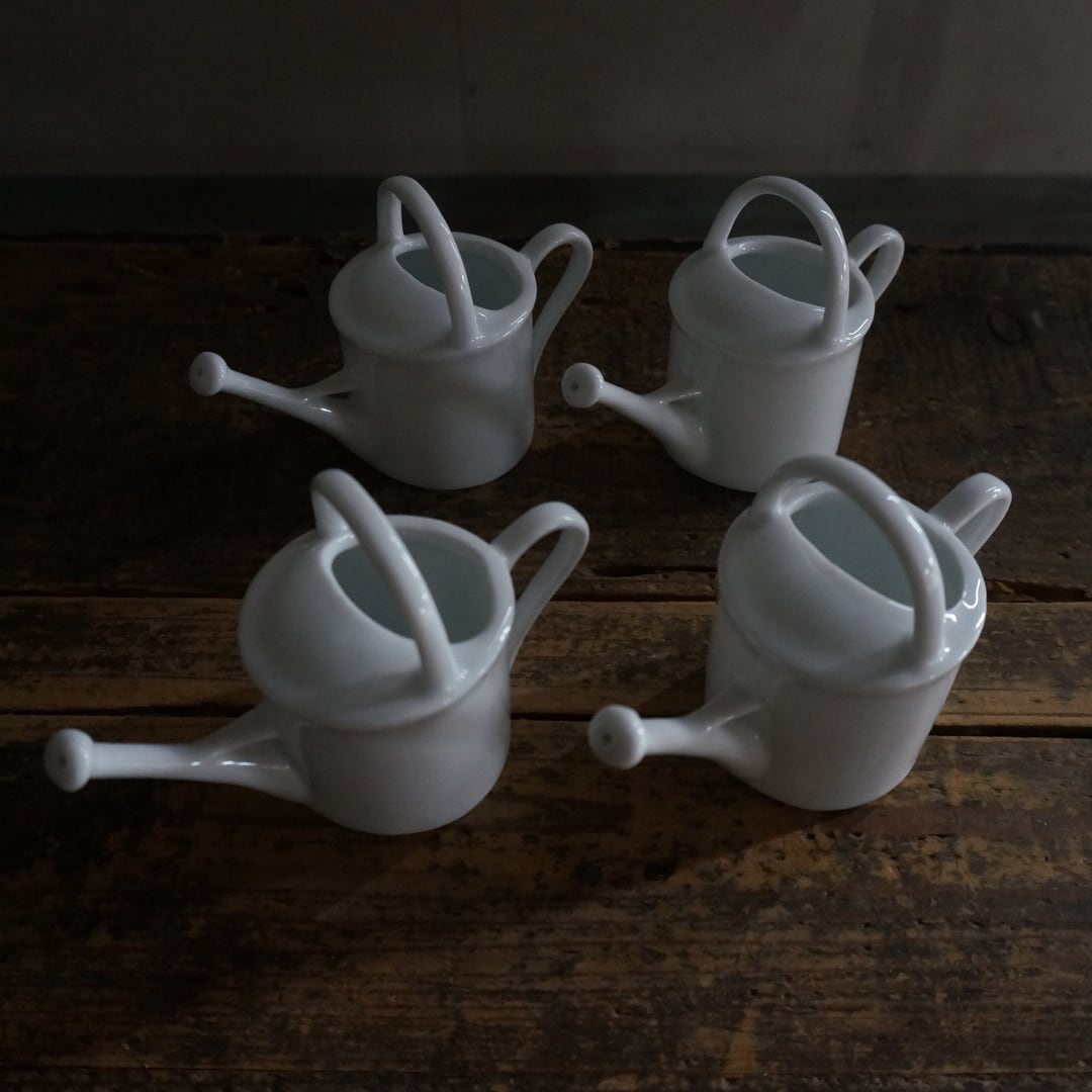 古い国産の白磁ジョウロ | Konishi Koffee web shop