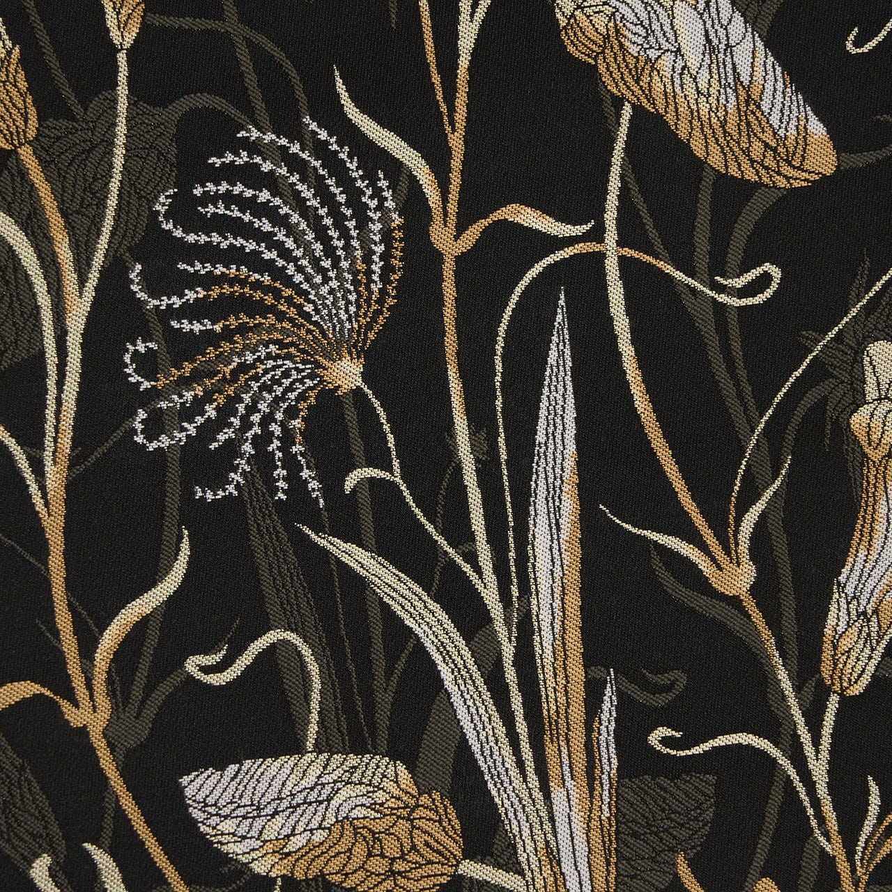 西陣大光 アールヌーボーの花の模様 袋帯【お仕立て上がり品】 | かわの屋